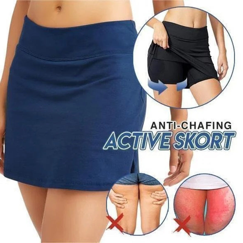 Anti-Chafing Active Skort Mini Skirts Claire & Clara 