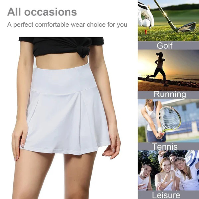 Anti-Chafing Active Skort Mini Skirts Claire & Clara 