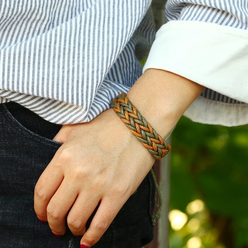 B1G1 Colorful Waxed Thread Braided Bracelet Bracelet Claire & Clara 