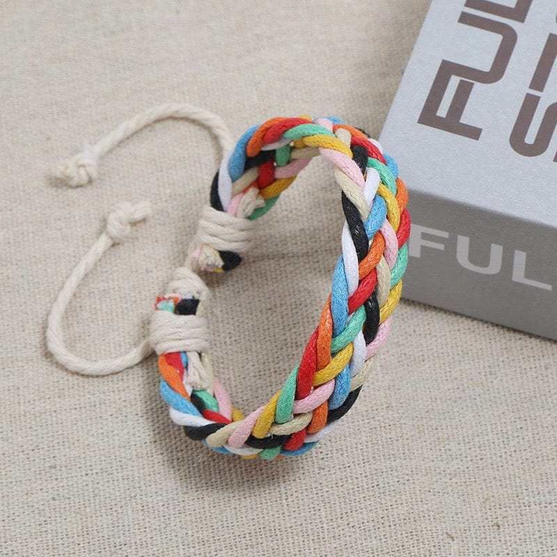 B1G1 Colorful Waxed Thread Braided Bracelet Bracelet Claire & Clara 