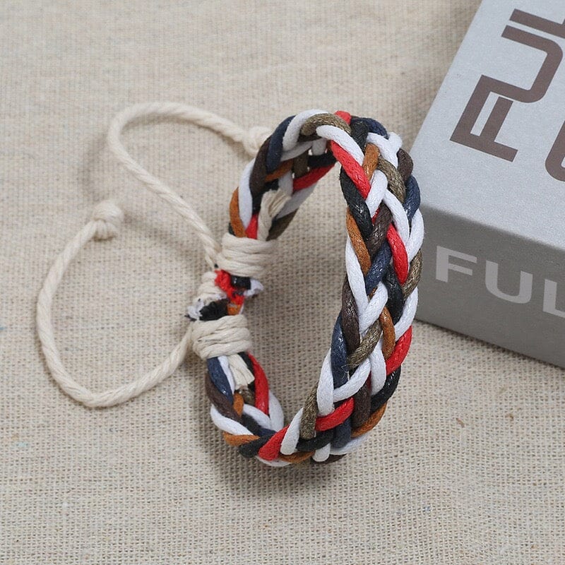 B1G1 Colorful Waxed Thread Braided Bracelet Bracelet Claire & Clara 