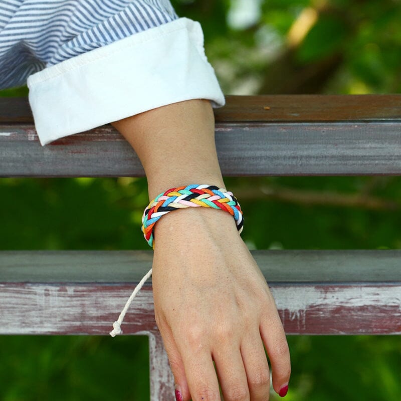 B1G1 Colorful Waxed Thread Braided Bracelet Bracelet Claire & Clara 