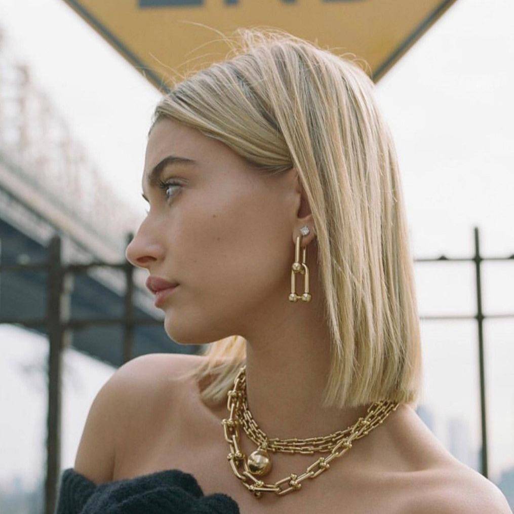 Brooke Chain Necklace Necklace > gold chain > gold necklace > chain necklace > gold chain necklace > gold chain for women Claire & Clara 