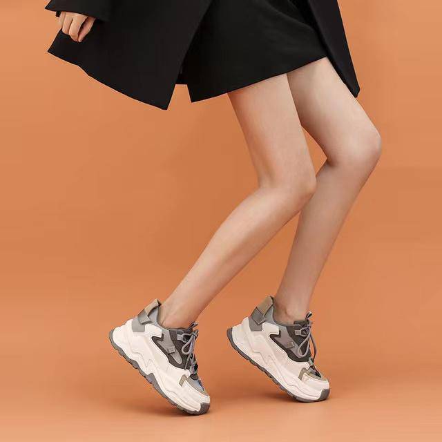 Carol Platform Casual Chunky Sneakers Shoes Claire & Clara 