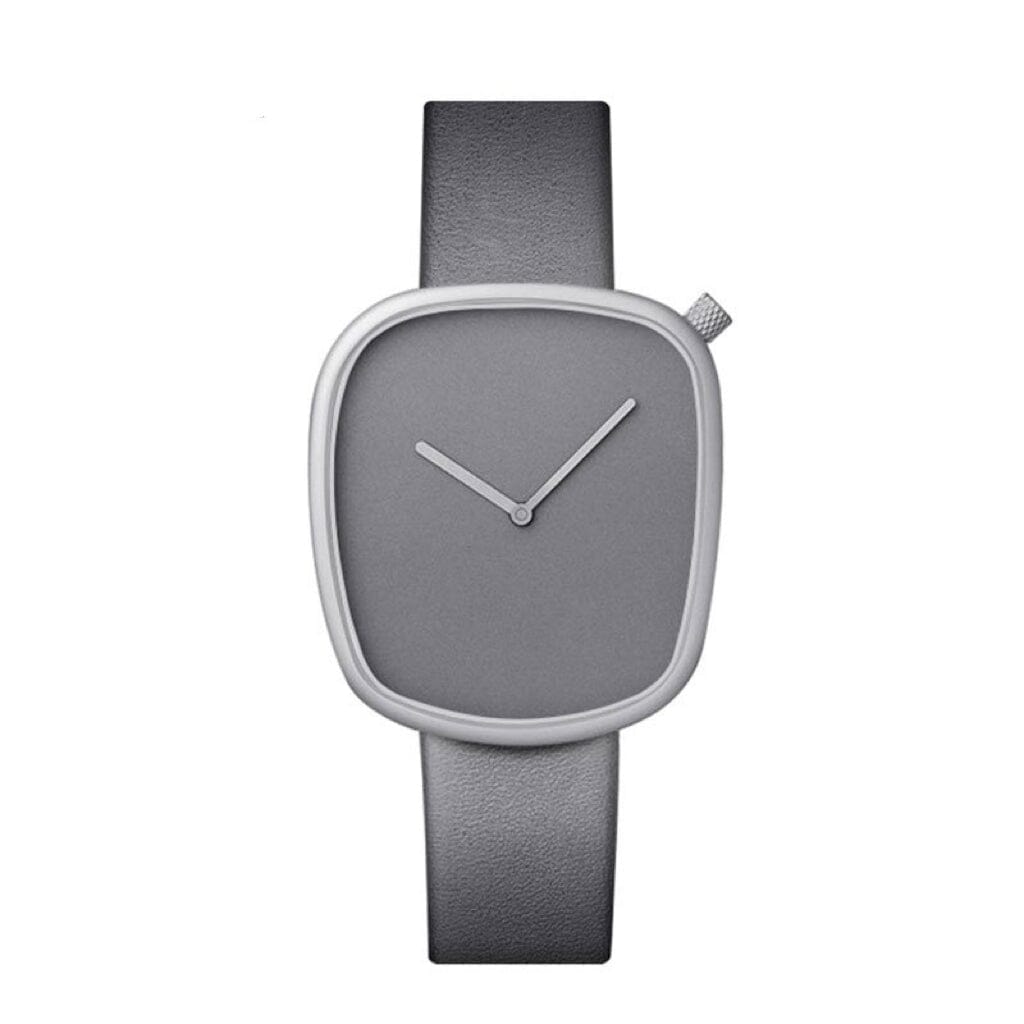 Cobblestone Simple Quartz Watch Watches Claire & Clara All Grey 