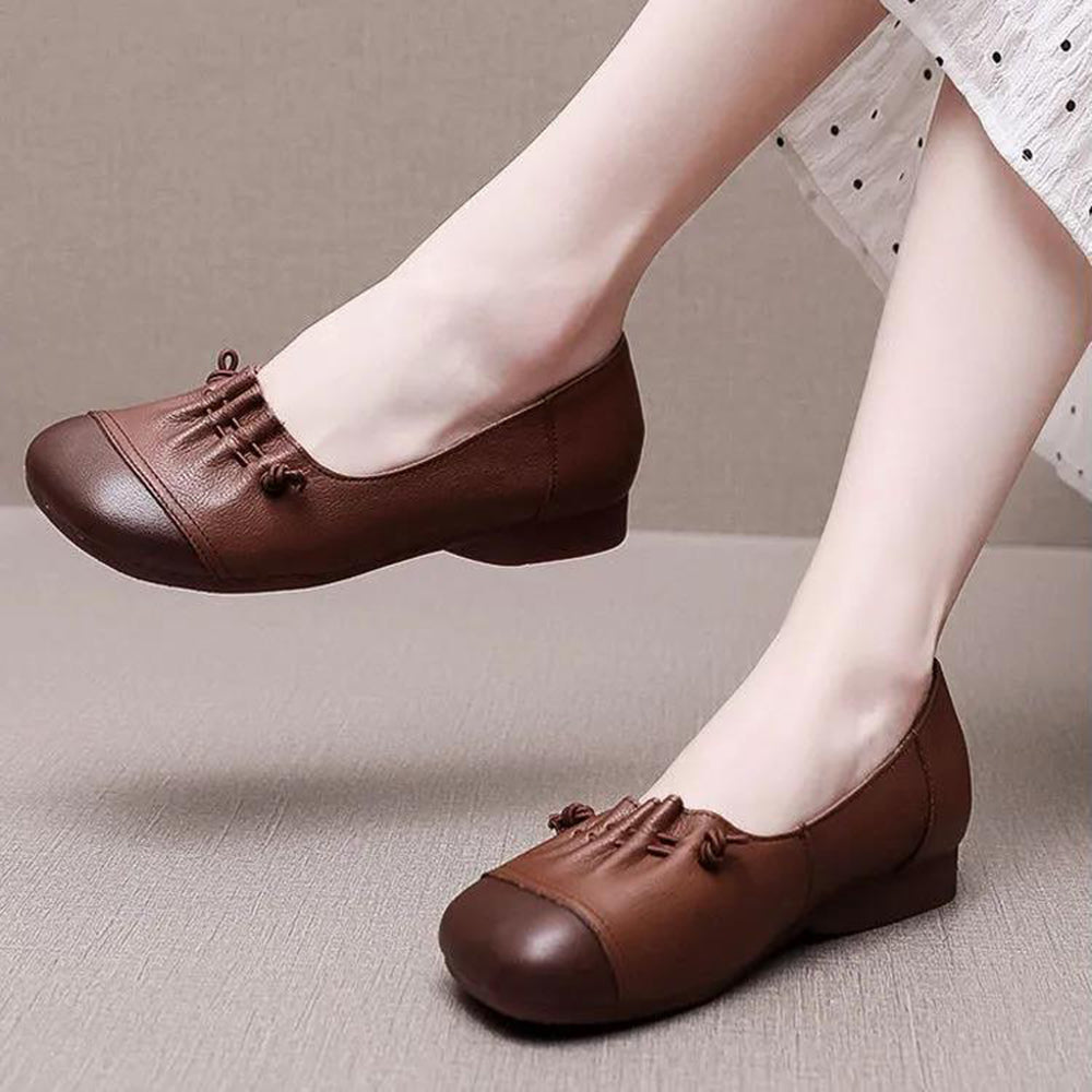 Comfortable Shallow Mouth Soft Flat Shoe Shoes Claire & Clara 