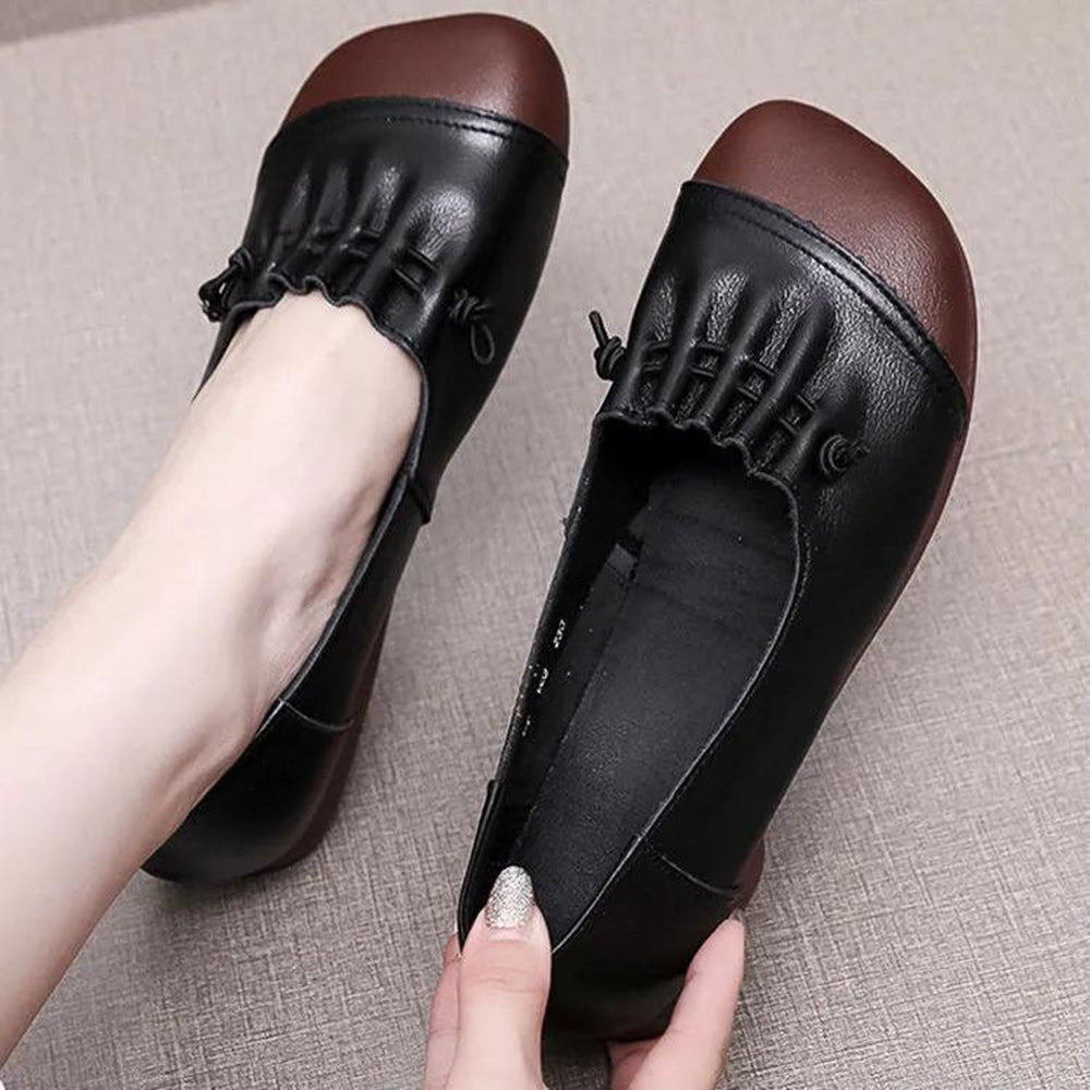 Comfortable Shallow Mouth Soft Flat Shoe Shoes Claire & Clara 