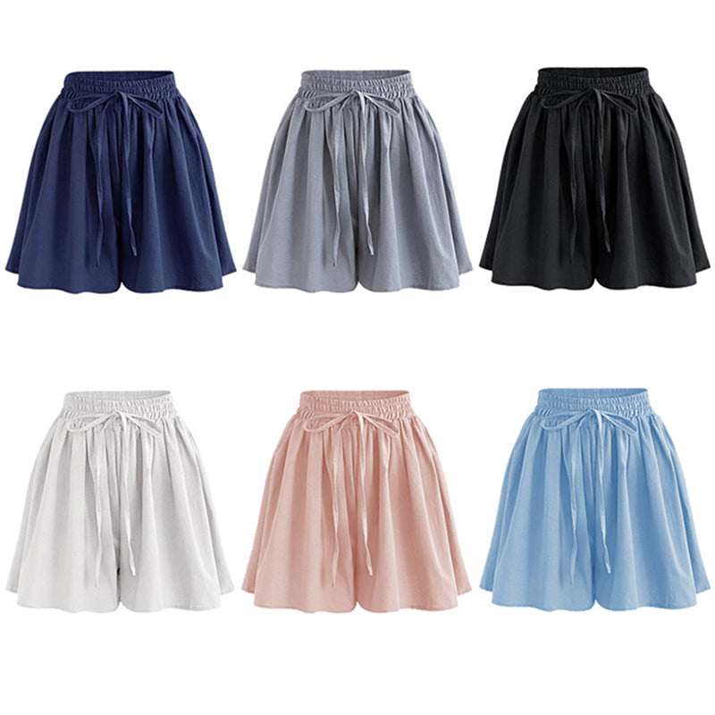 Grace Chiffon High Rise Wide Shorts Shorts Claire & Clara 