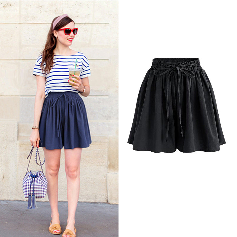 Grace Chiffon High Rise Wide Shorts Shorts Claire & Clara 