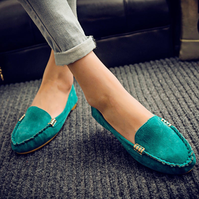 Helen Soft Round Toe Flat Loafers Shoes Shoes Claire & Clara 