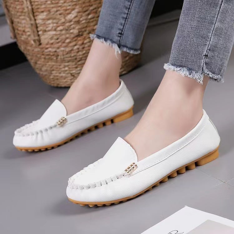 Helen Soft Round Toe Flat Loafers Shoes Shoes Claire & Clara 