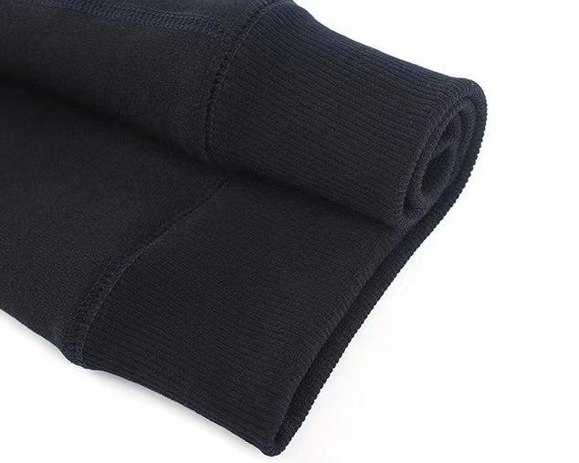 High Waist & Elastic Thicken Fleece Thermal Leggings Bottoms > Leggings > High Waist Leggings > Thick Leggings > Thermal Leggings > Fleece Leggings > Fleece- lined Leggings > Leggings for Women > Best Leggings for Women > Elastic Waistband Claire & Clara 