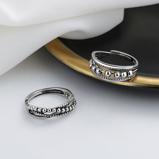 His and Hers Lovers Adjustable Wrap Rings Rings Claire & Clara 