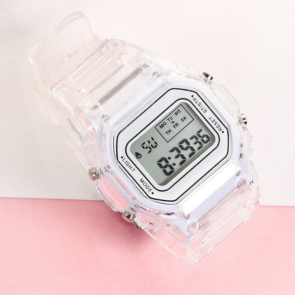 Jelly Digital Multifunctional Cube Watch Watches Claire & Clara 