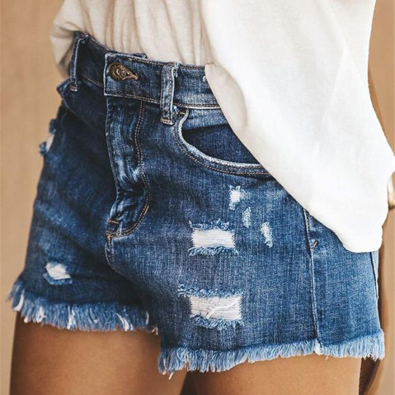 Karen Casual Mid Rise Short Jean Shorts Claire & Clara 