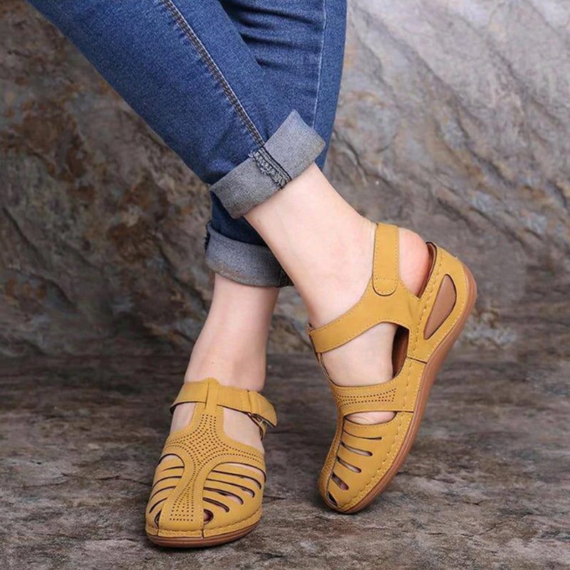 Kim Soft PU Leather Anti-Slip Sandals Shoes Claire & Clara 