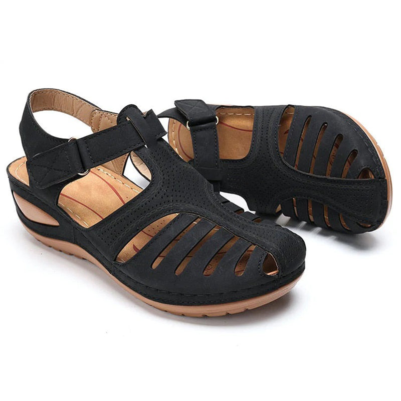 Kim Soft PU Leather Anti-Slip Sandals Shoes Claire & Clara 