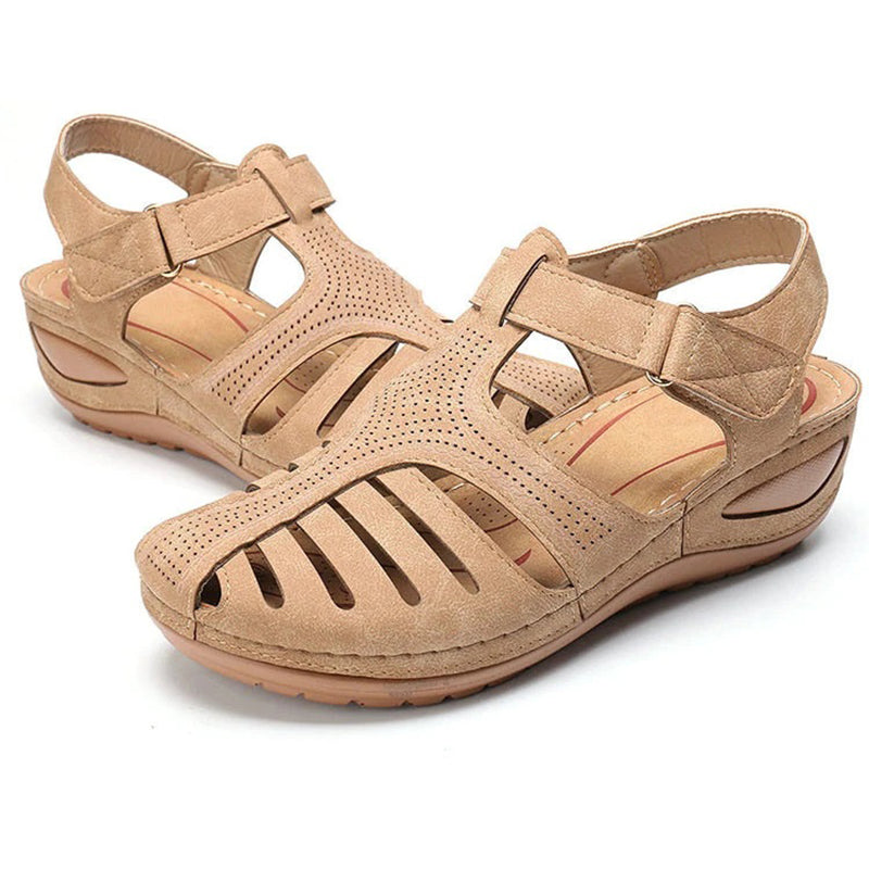 Kim Soft PU Leather Anti-Slip Sandals Shoes Claire & Clara 