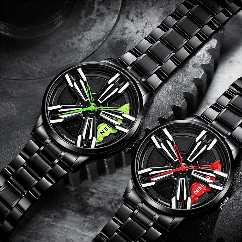 LIGHTENING Wheel Hub Conceptual Watch Watches Claire & Clara 