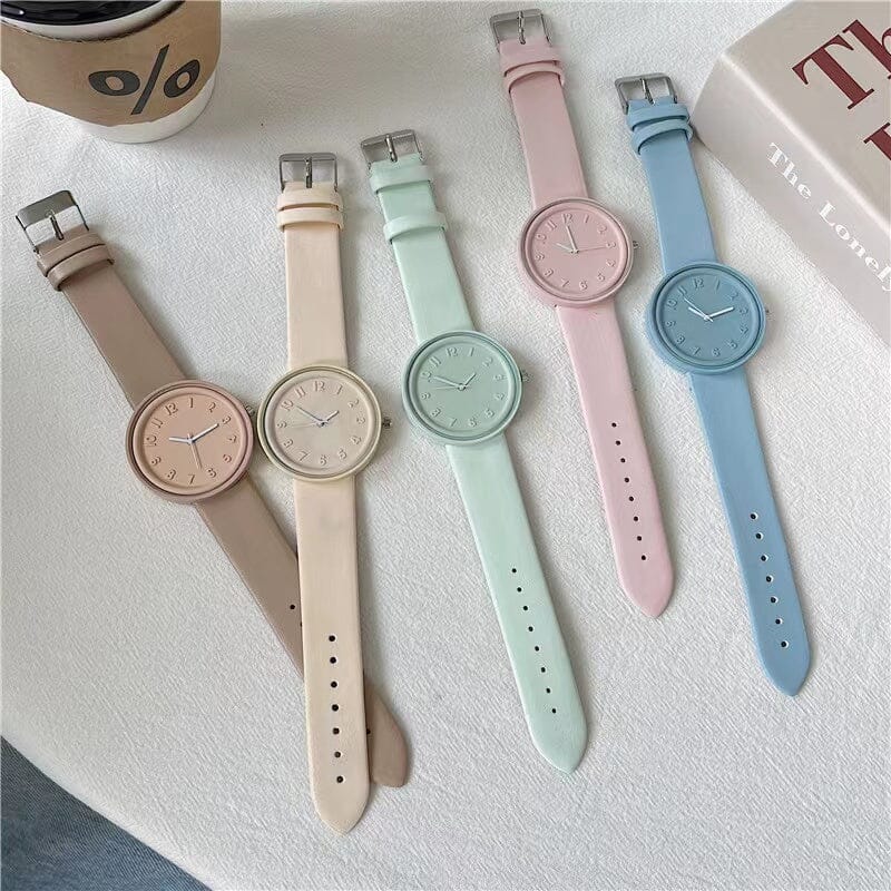 Macaron Cream Casual Watch Watches Claire & Clara 