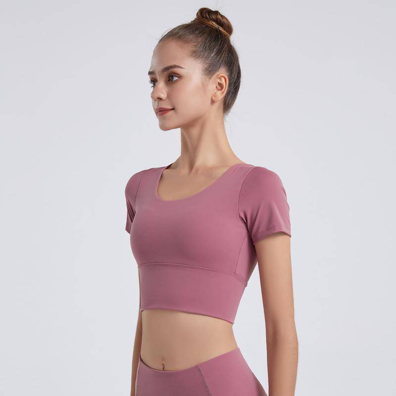 Sammy Cross Back Bra Top Activewear > workout clothes > workout clothes for women > plus size activewear > plus size workout clothes > women's activewear > gym clothes for women > women's athletic wear > women sportswear > crisscross bras Claire & Clara S Plum Red 