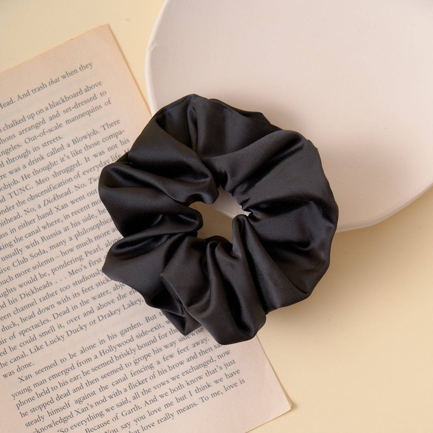 Satin Scrunchie Hair Tie Scrunchies > hair tie > hair accessories > hair scrunchies > satin scrunchies > cute scrunchies > best hair ties Claire & Clara 