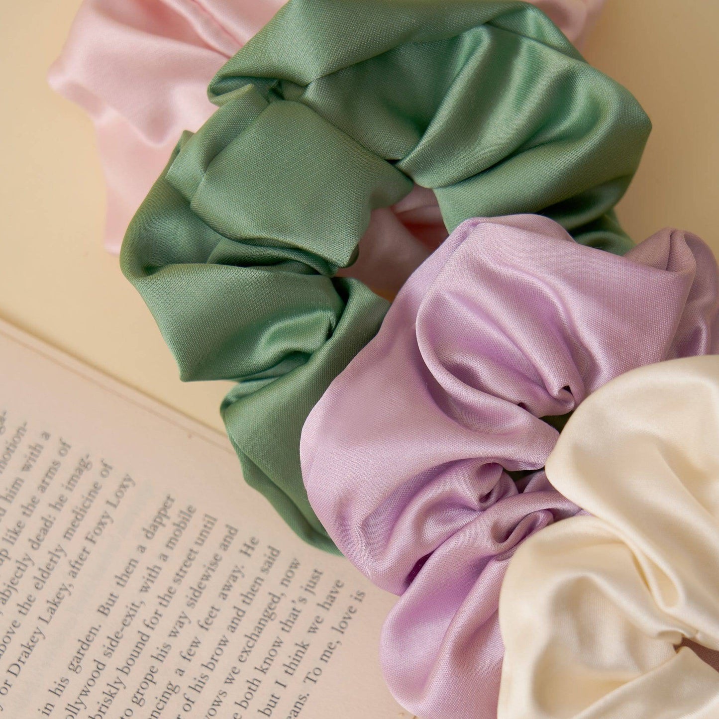 Satin Scrunchie Hair Tie Scrunchies > hair tie > hair accessories > hair scrunchies > satin scrunchies > cute scrunchies > best hair ties Claire & Clara 