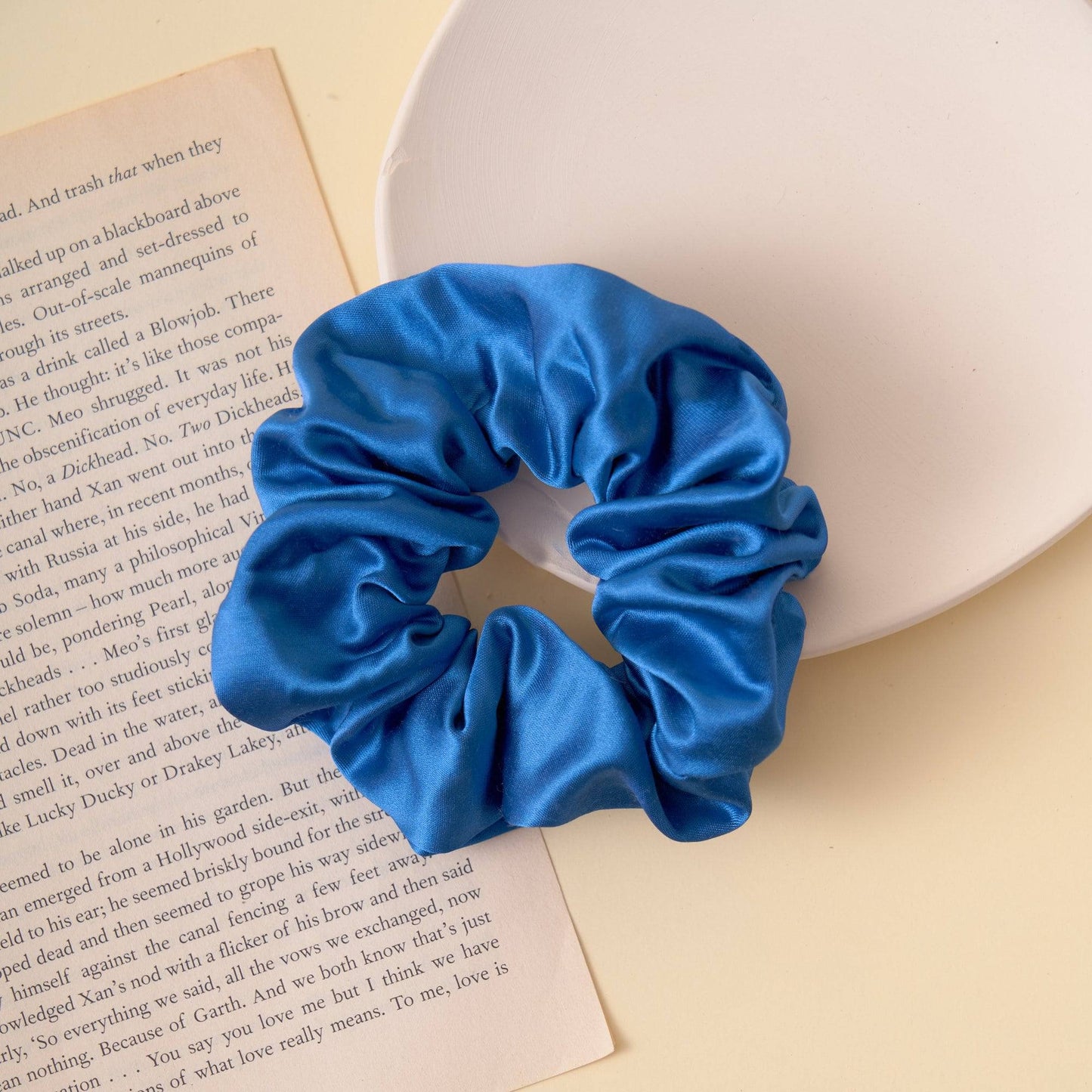 Satin Scrunchie Hair Tie Scrunchies > hair tie > hair accessories > hair scrunchies > satin scrunchies > cute scrunchies > best hair ties Claire & Clara 