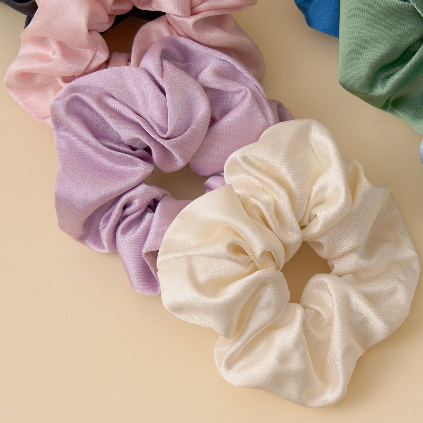 Satin Scrunchie Hair Tie Scrunchies > hair tie > hair accessories > hair scrunchies > satin scrunchies > cute scrunchies > best hair ties Claire & Clara 