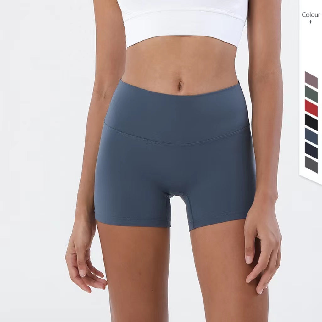 Sophia High Waist Elasticity Breathable Fitness Short Bottoms Claire & Clara 