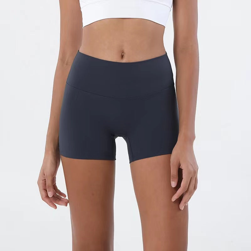 Sophia High Waist Elasticity Breathable Fitness Short Bottoms Claire & Clara Navy S 