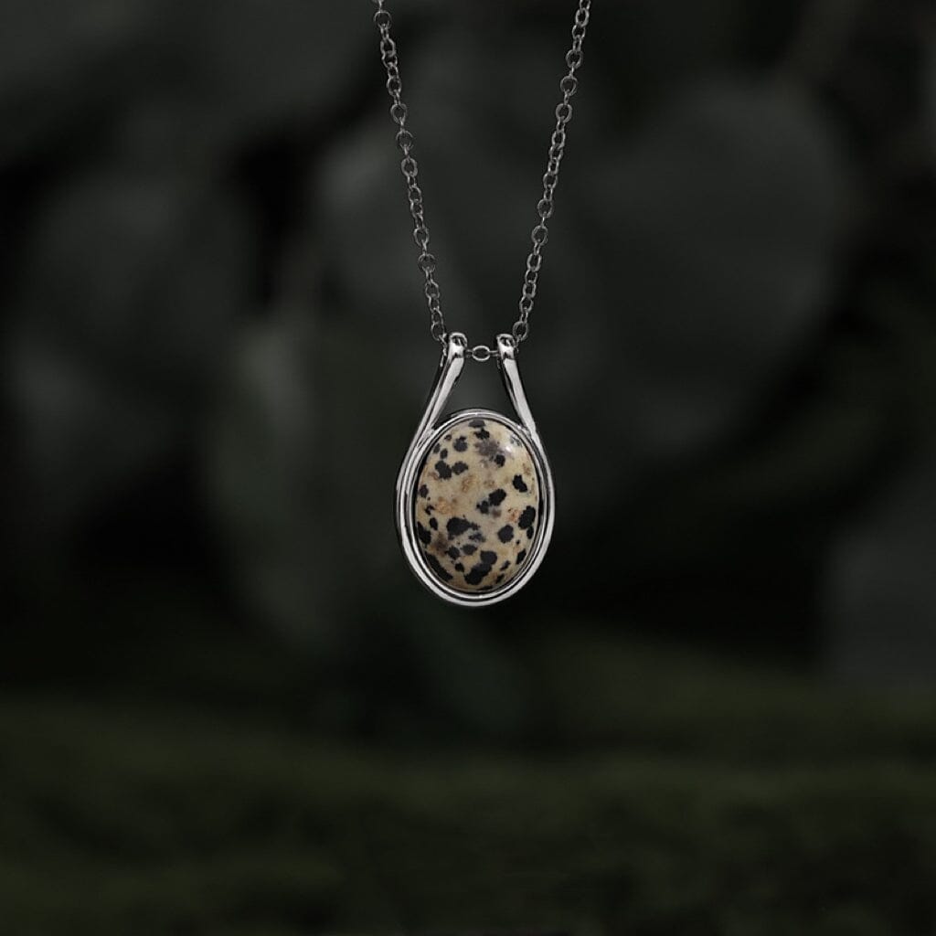 Spots Natural Stone Necklace Necklace Claire & Clara 