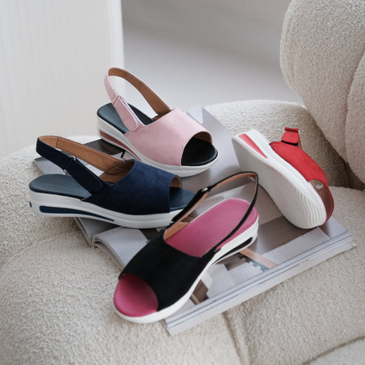 Stella Soft Platform Sandals Shoes Claire & Clara 