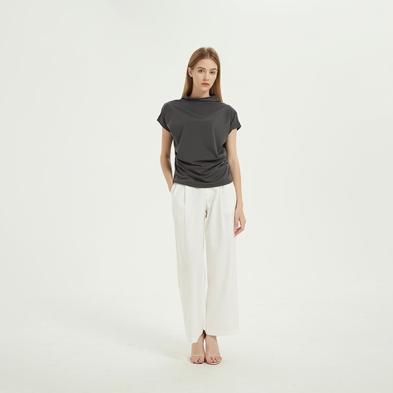 Susie Turtleneck Casual Tee Top Claire & Clara 