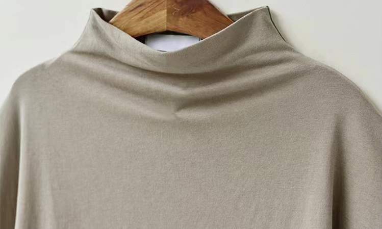 Susie Turtleneck Casual Tee Top Claire & Clara 