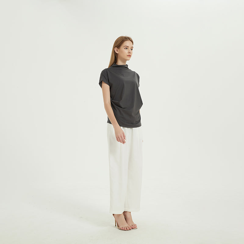 Susie Turtleneck Casual Tee Top Claire & Clara 