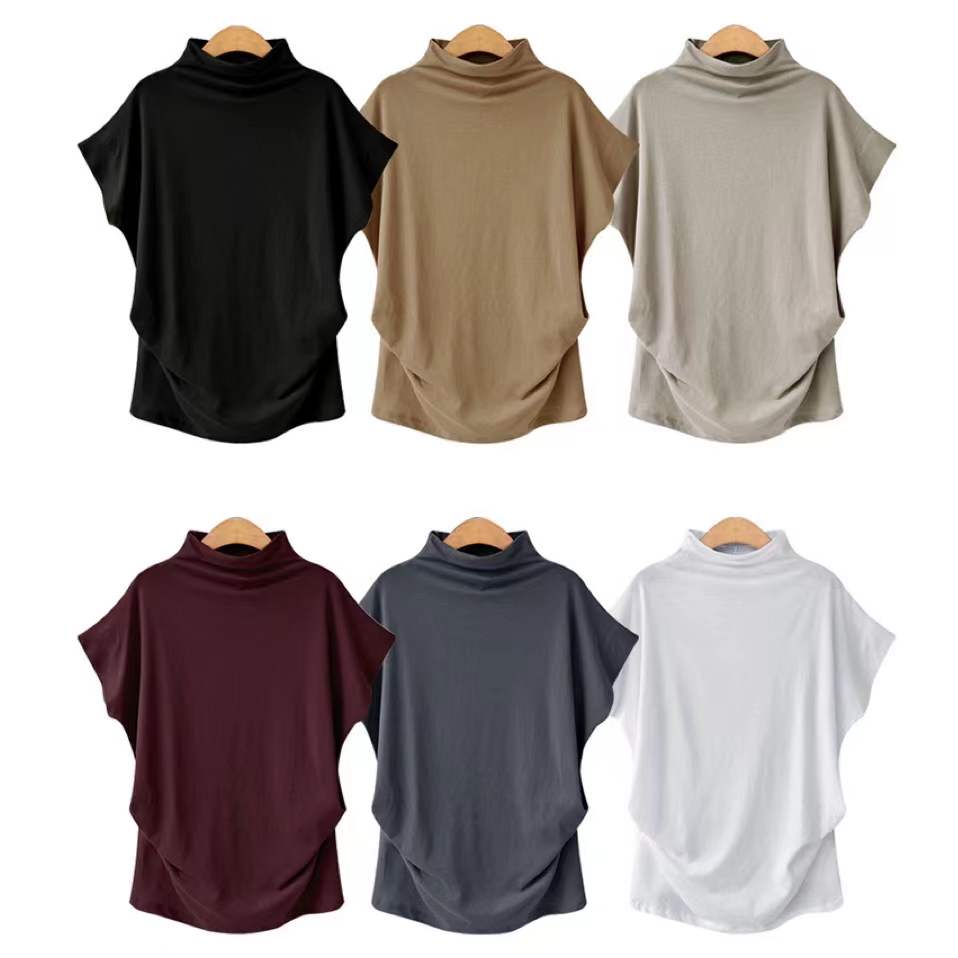 Susie Turtleneck Casual Tee Top Claire & Clara 