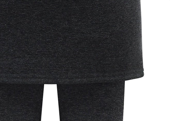 Tight Fleece Winter Warm Thicken Skirt Leggings Bottoms > Leggings > Warm Leggings > Winter Leggings > Fleece Leggings > Fleece- lined Leggings > Leggings for Women > Best Leggings for Women > Tight Leggings > Thick Leggings > Skirt Leggings > Winter Skirt Claire & Clara 