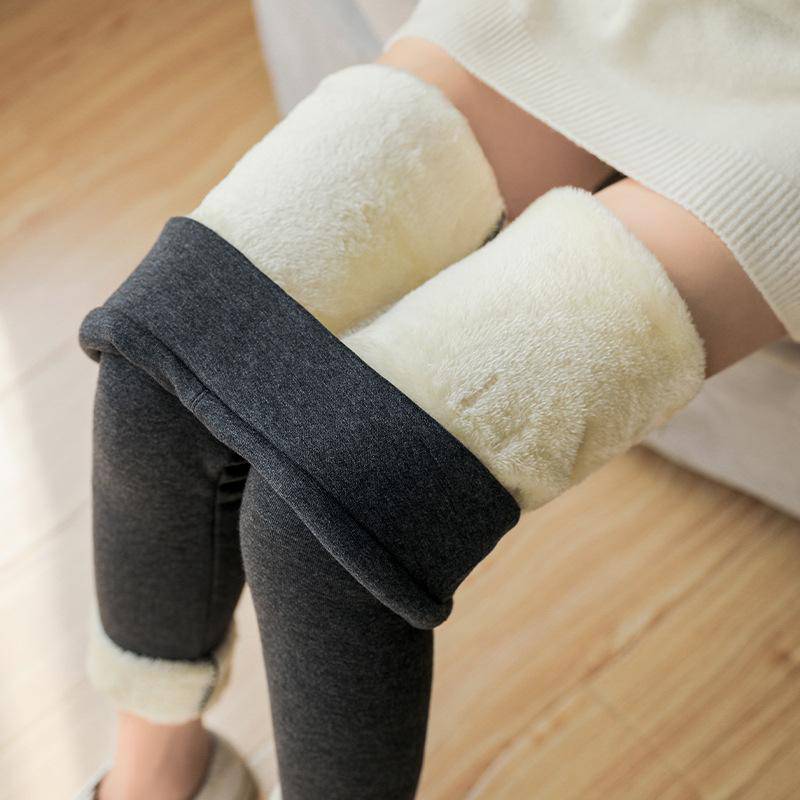 Winter Warm Fleece-Lined High Waist Leggings Bottoms > Leggings > High Waist Leggings > Warm Leggings > Winter Leggings > Fleece Leggings > Fleece- lined Leggings > Leggings for Women > Best Leggings for Women Claire & Clara 