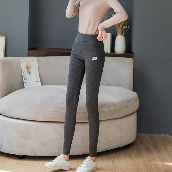 Winter Warm Fleece-Lined High Waist Leggings Bottoms > Leggings > High Waist Leggings > Warm Leggings > Winter Leggings > Fleece Leggings > Fleece- lined Leggings > Leggings for Women > Best Leggings for Women Claire & Clara 